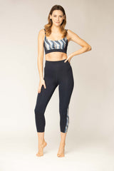 Journey cropped legging total eclipse