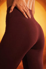 Desire Full Length Legging Deep Burgundy