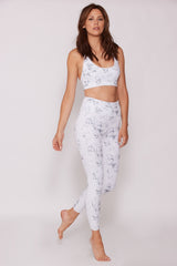 Sharp Floral Legging