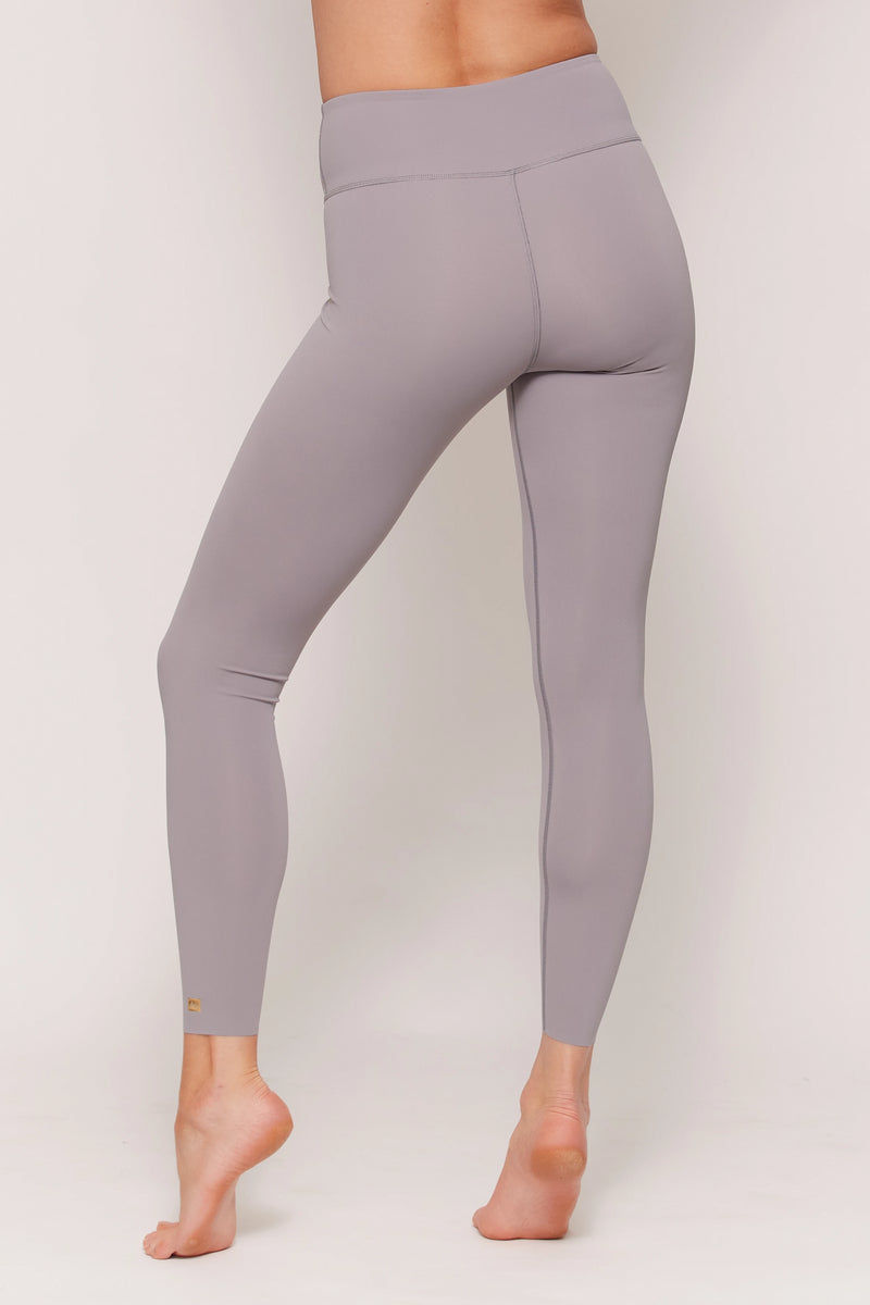 Desire - Full Length Legging (Air Fabric) Cloudy Grey – Aurum Activewear